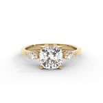 Grace Cushion Lab Grown Diamond Engagement Ring