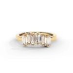 Lumina Baguette Lab Grown Diamond Engagement Ring